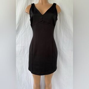 1980's Rampage Totally 80s Mini Prom Or Cocktail Velvet Little Black Dress